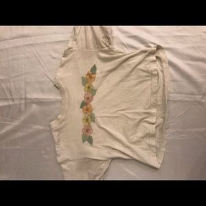 American eagle- cropped tee